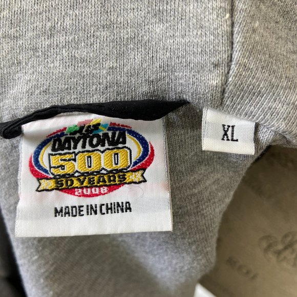 Vintage 2008 DAYTONA 500 Nascar 50th Anniversary Jacket SZ X- Large Hooded - Picture 14 of 15